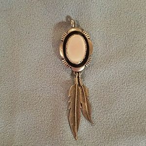 Silver Genuine Native American pendant